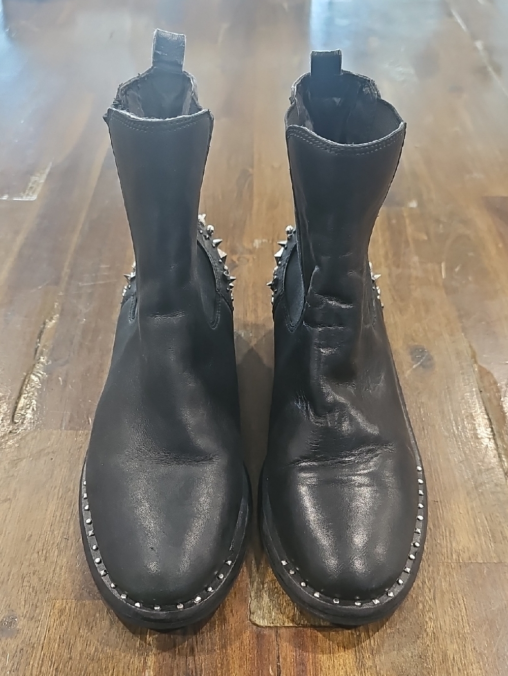 Sam Edelman Dover Black Studded Chelsea Boots